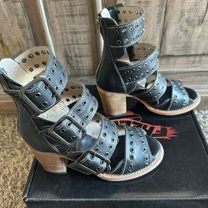 Freebird Black Blake Size 8 New